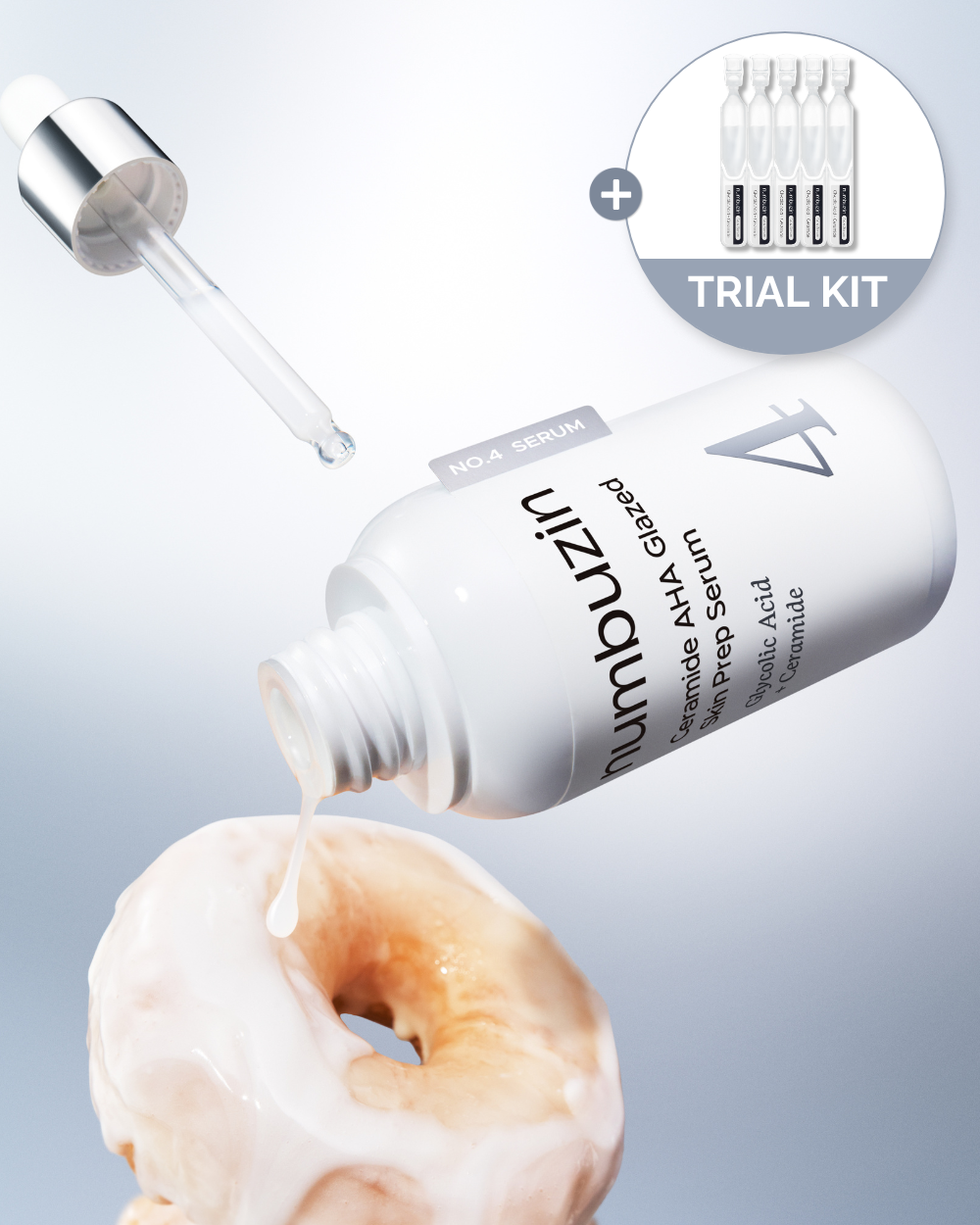 No.4 Ceramide AHA Glazed Skin Prep Serum