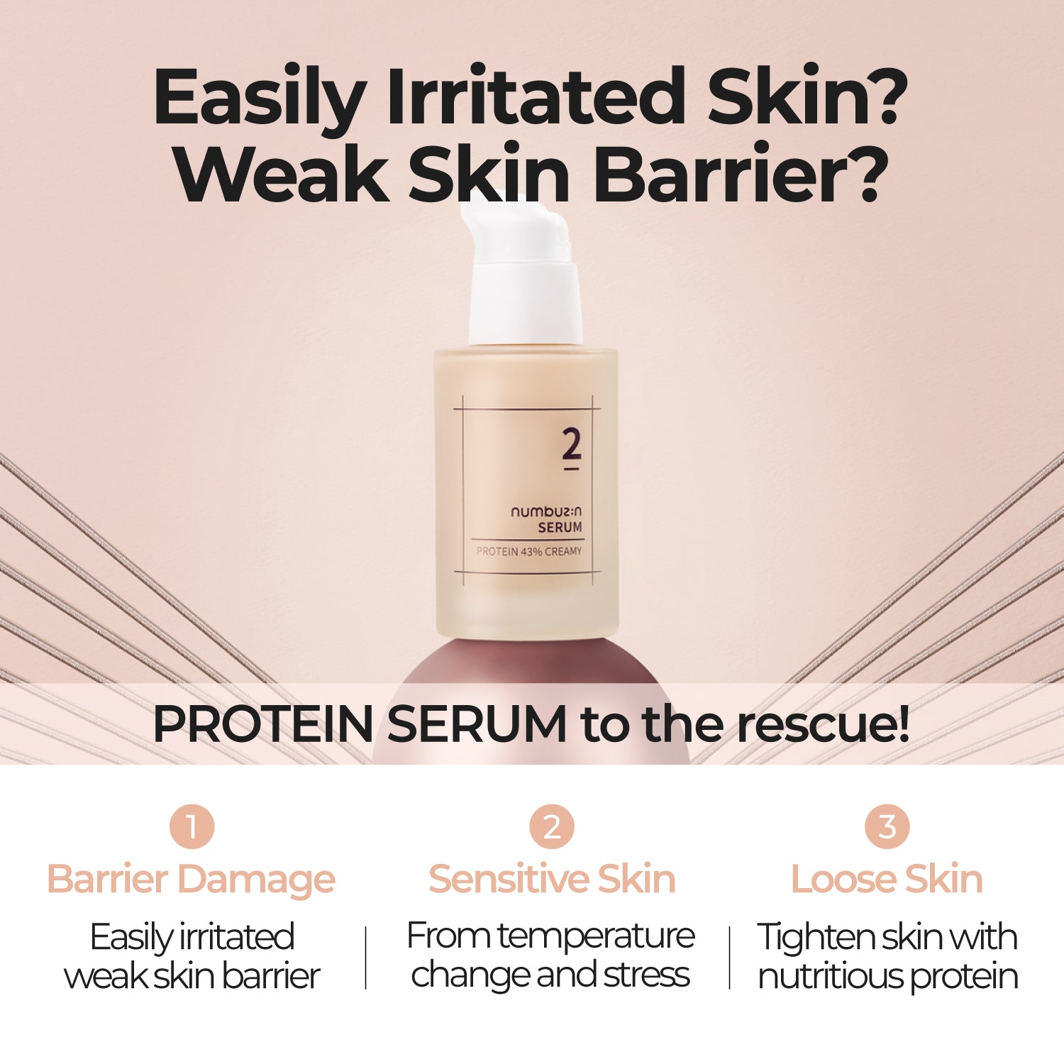 No.2 Creamy 43% Protein Serum