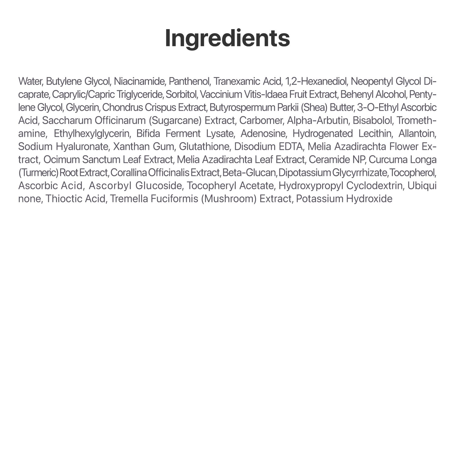 No.5+ Glutathione Vitamin Concentrated Serum