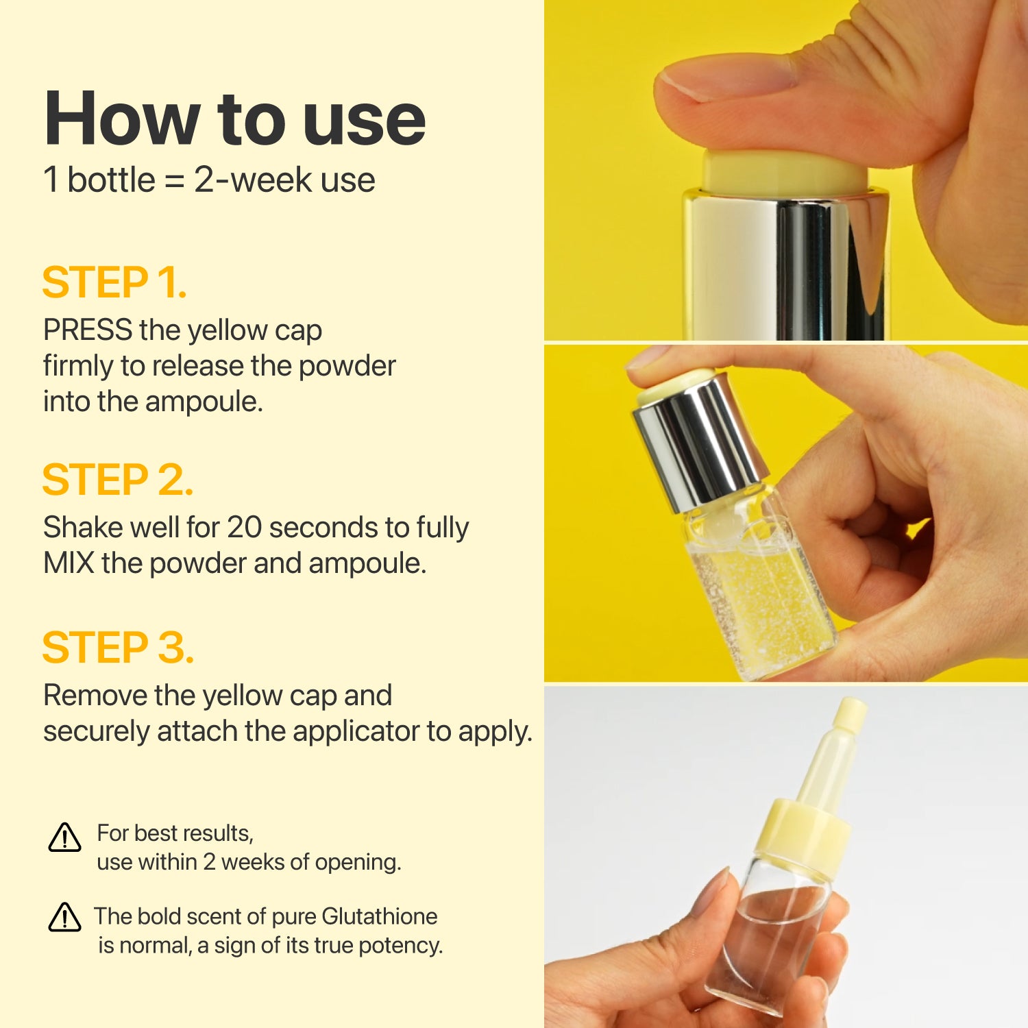 No.5 Glutathione TXA Advanced Dark Spot Ampoule Concentrate