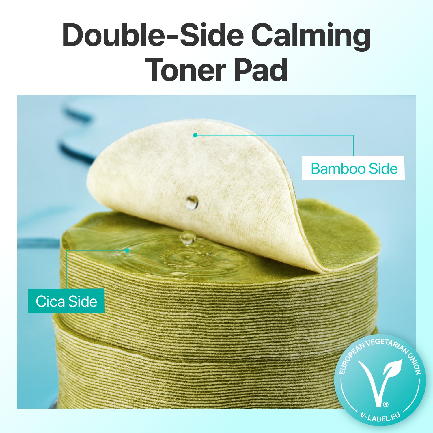 No.1 Centella Re-Leaf Green Toner Pads