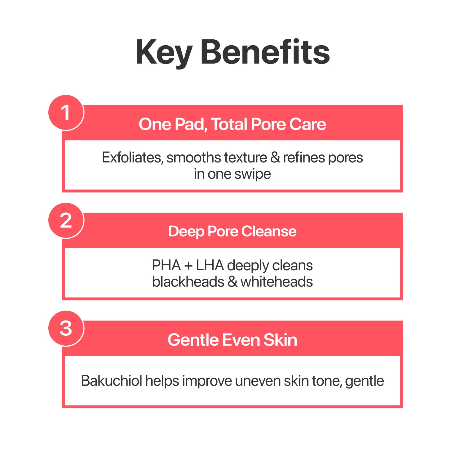 No.3 Bifida Bakuchiol Exfoliating Toner Pads