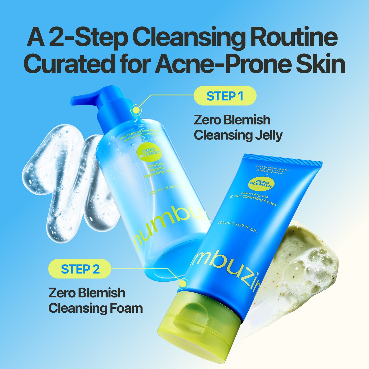 No.0 Zero Blemish Oil-Free Micellar Cleansing Jelly