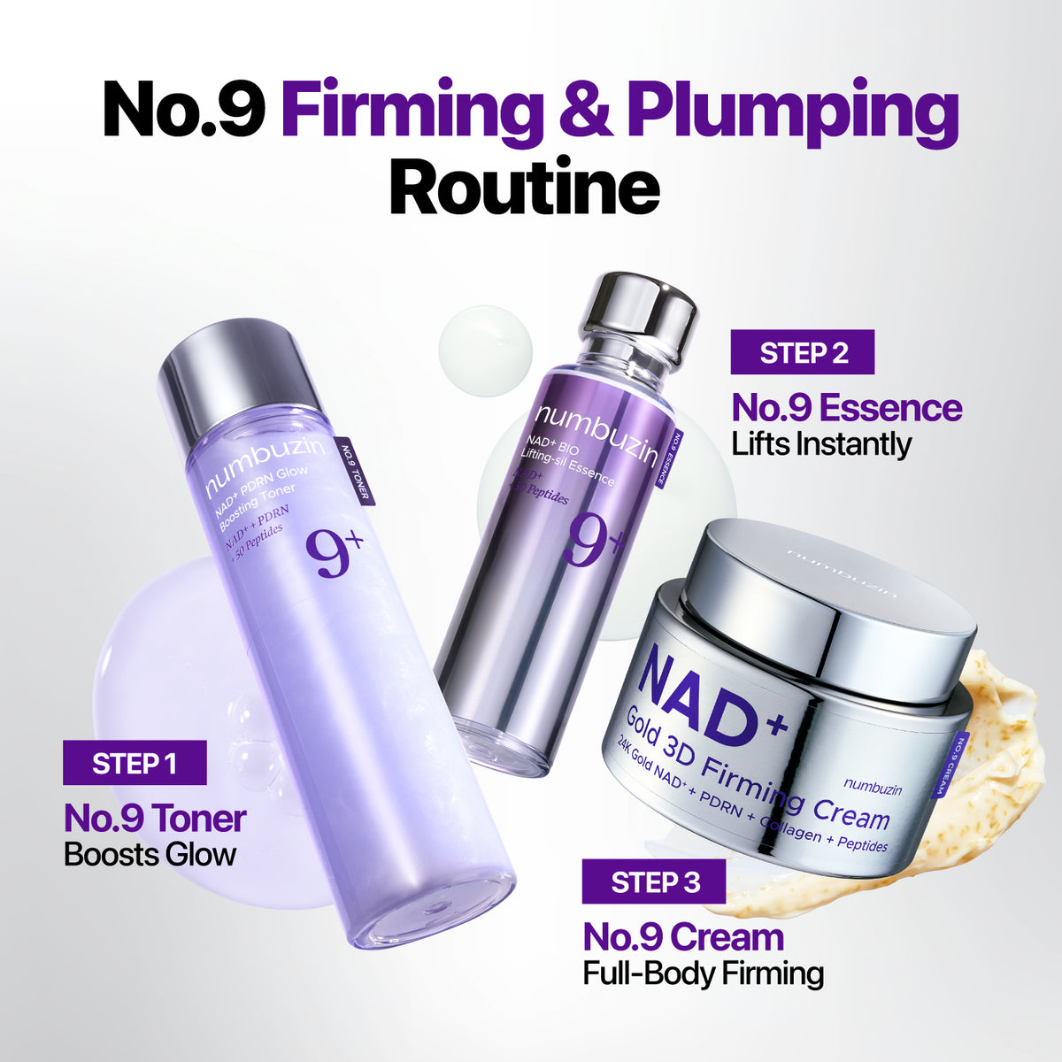 No.9 Glow+Hydrate Trio