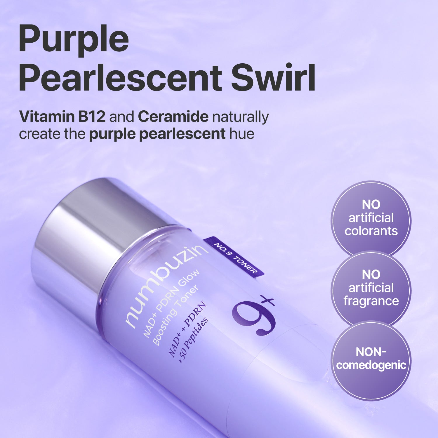 No.9 NAD+ PDRN Glow Boosting Toner