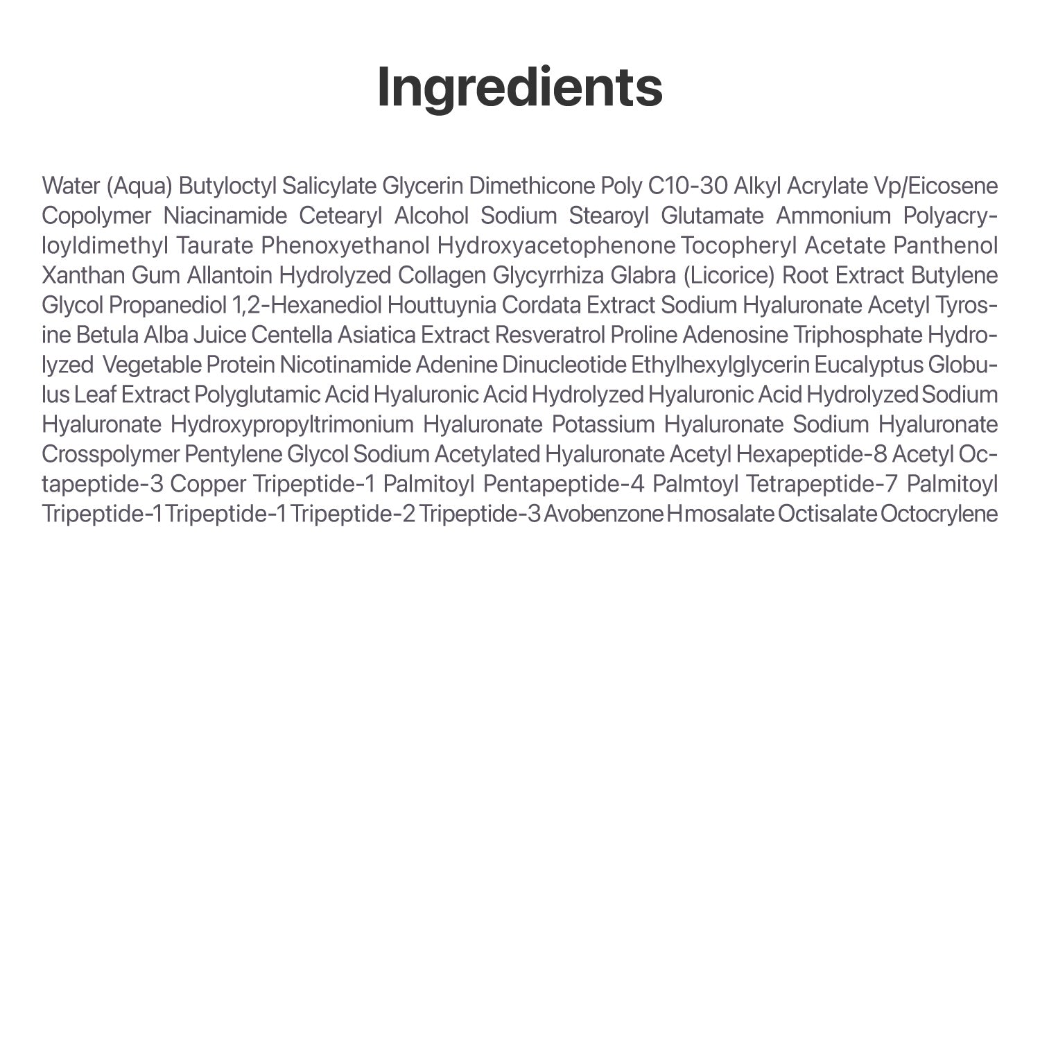 No.9 NAD+ BIO Super Defense Glow Sunscreen