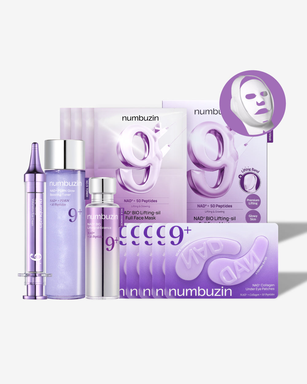 No.9 NAD+ Ultimate Skincare Routine (5~7 items)