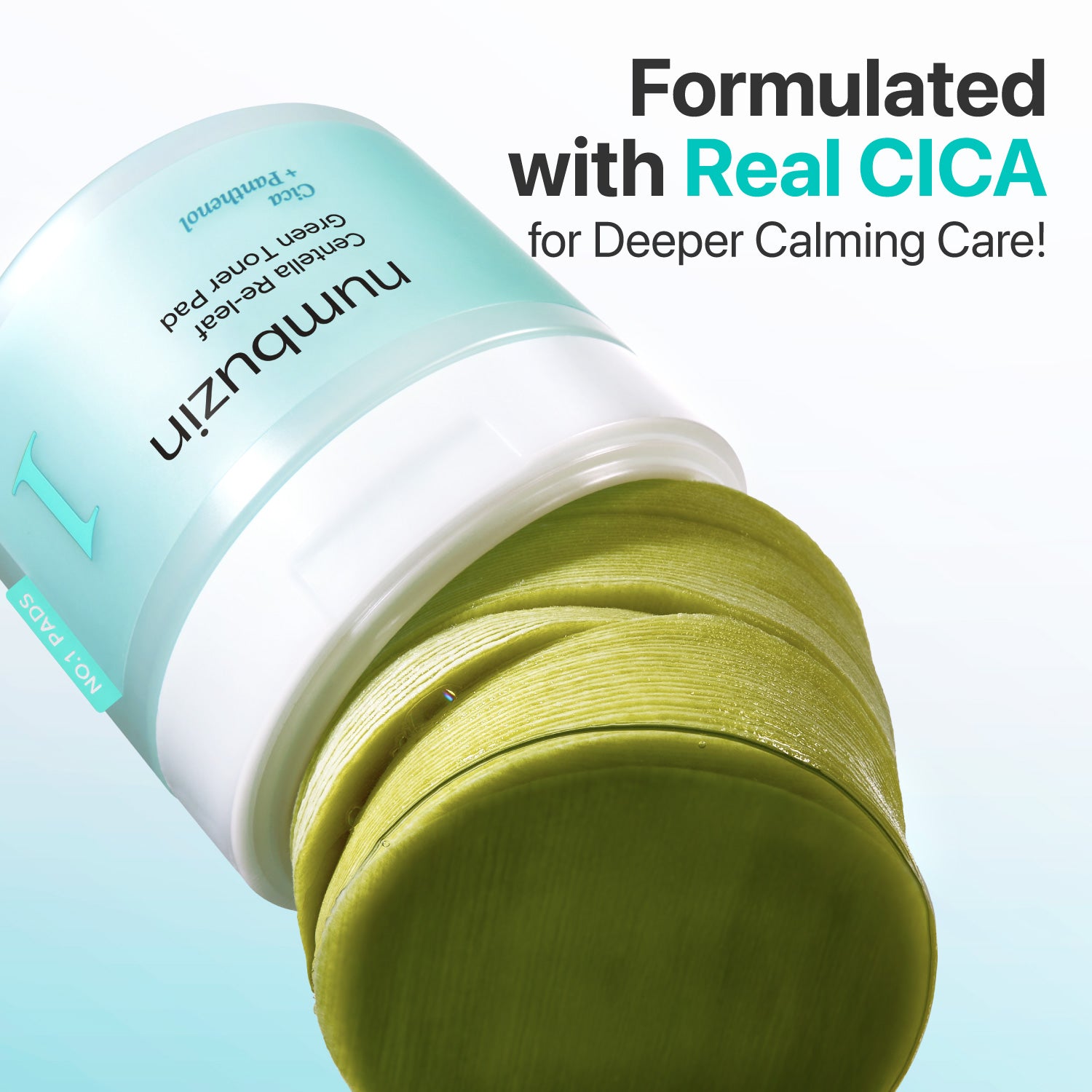 No.1 Centella Re-Leaf Green Toner Pads