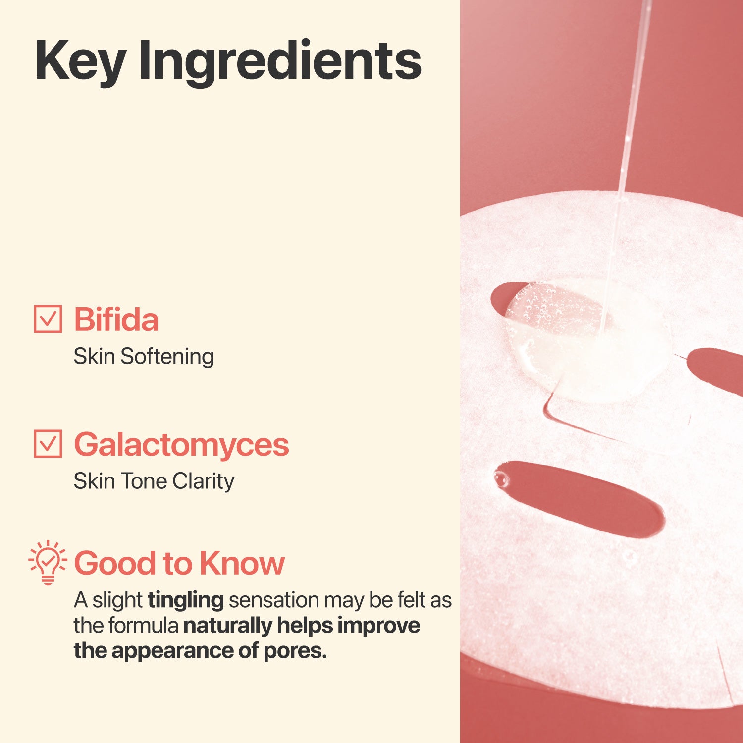 No.3 Tingle-Pore Softening Sheet Mask (5 Sheets)