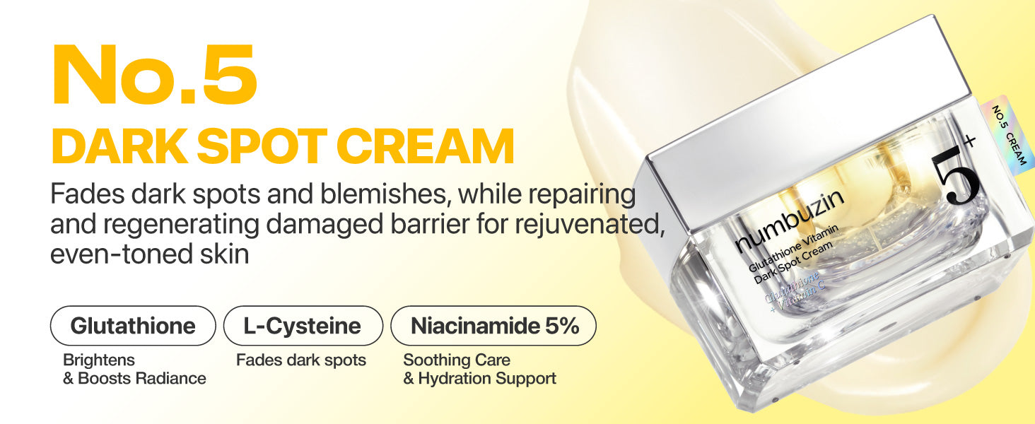 No.5+ Glutathione Vitamin Dark Spot Cream No.5+ Glutathione Vitamin Dark Spot Cream