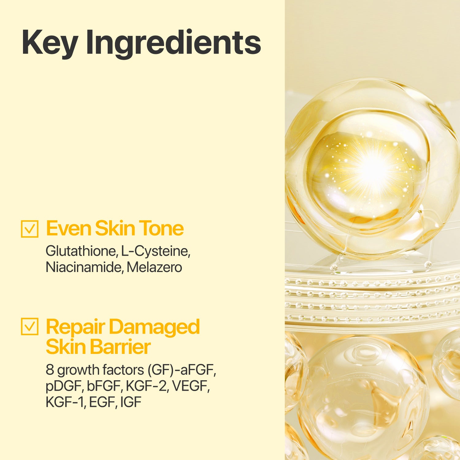 No.5+ Glutathione Vitamin Dark Spot Cream