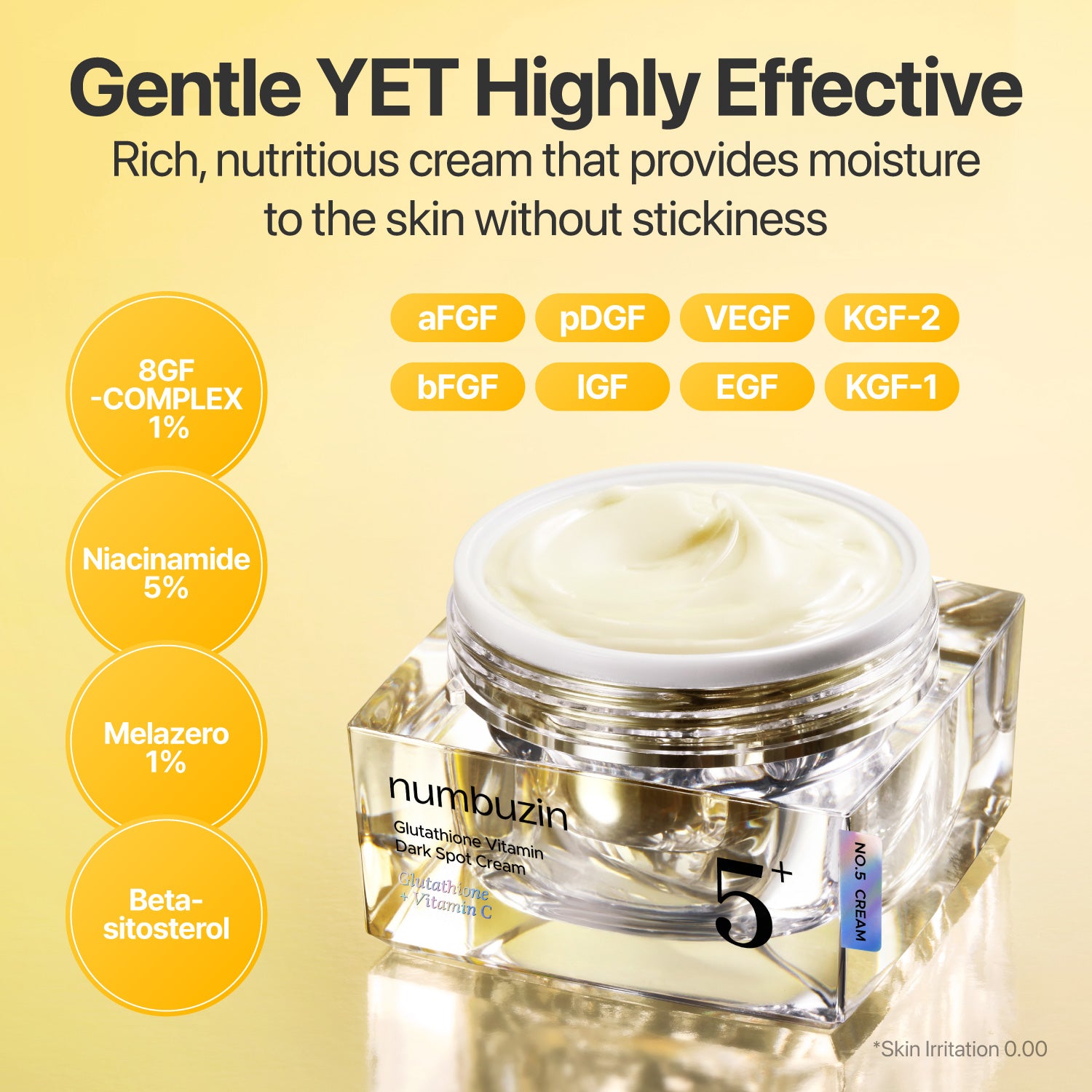 No.5+ Glutathione Vitamin Dark Spot Cream No.5+ Glutathione Vitamin Dark Spot Cream