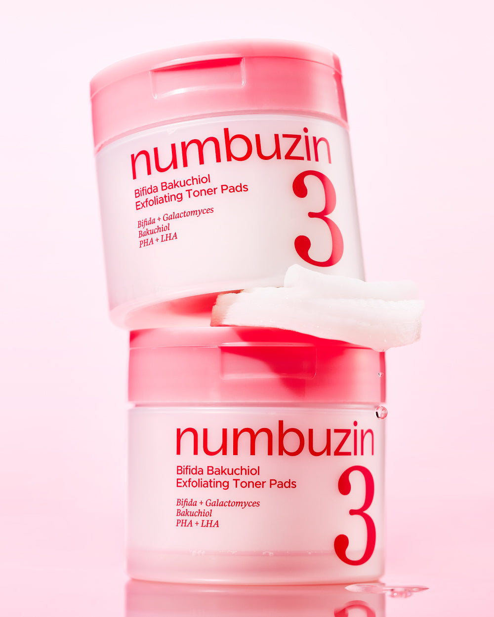 No.3 Bifida Bakuchiol Exfoliating Toner Pads