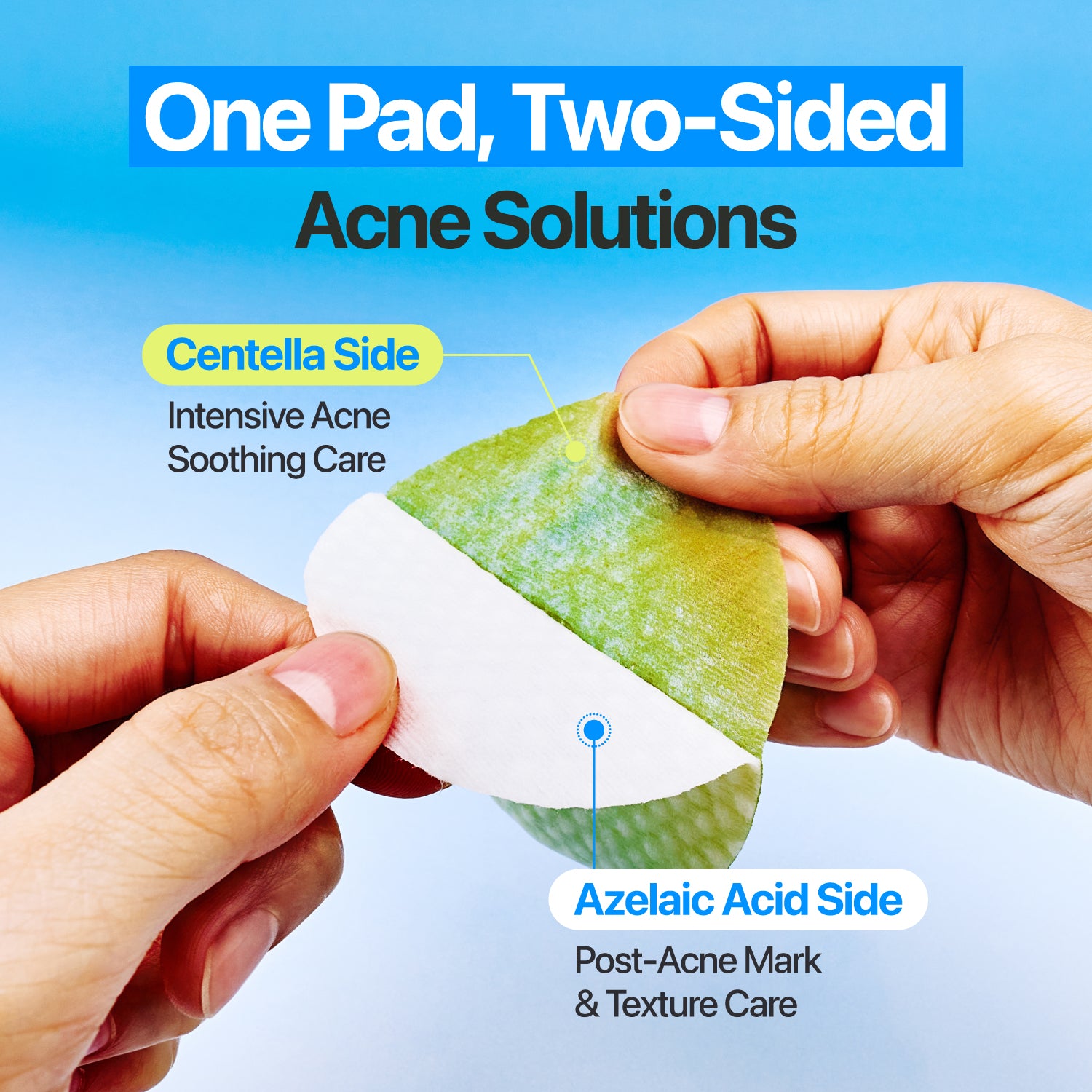 No.0 Zero Blemish Azela Cica Balancing Dual Pads