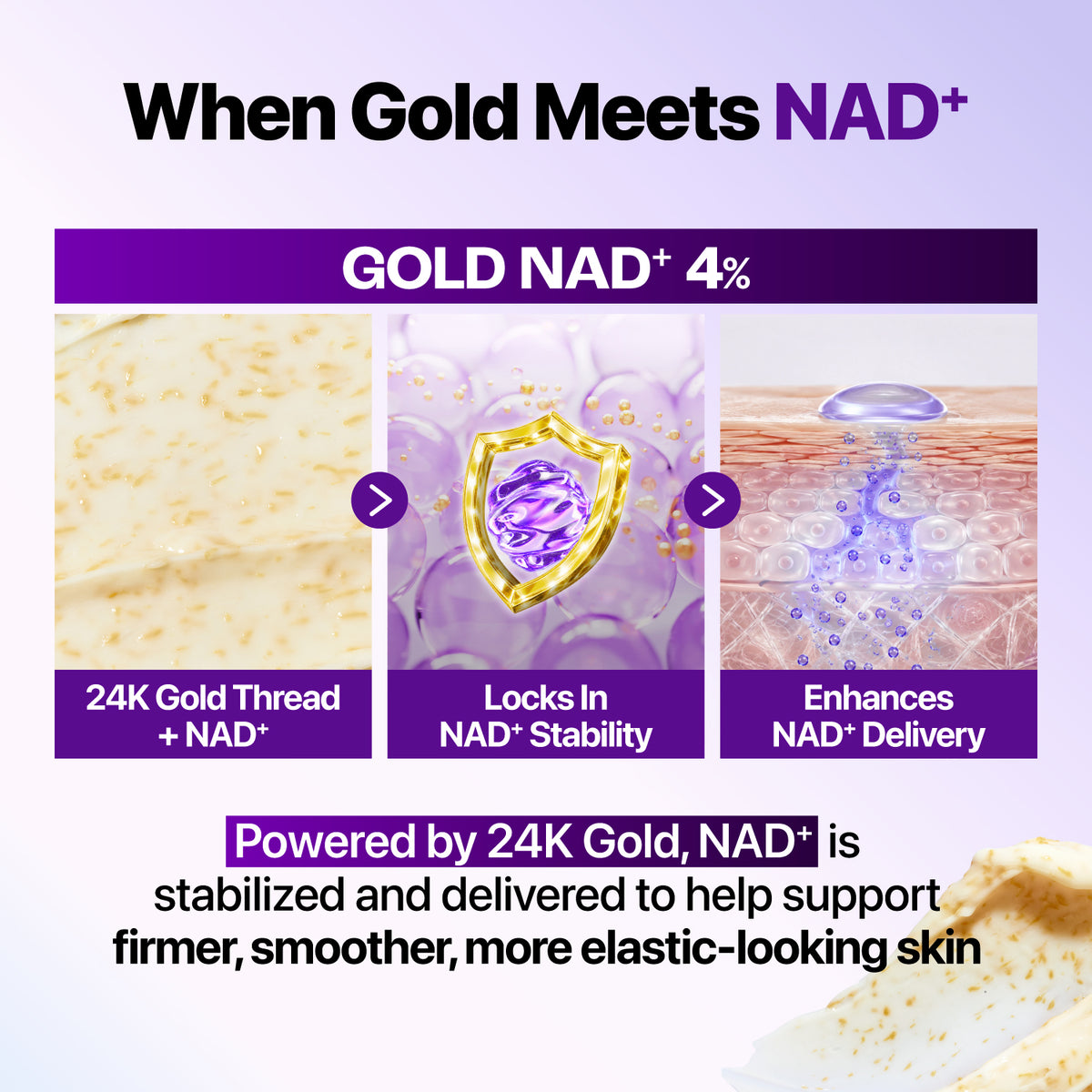 No.9 NAD+ Gold 3D Firming Cream