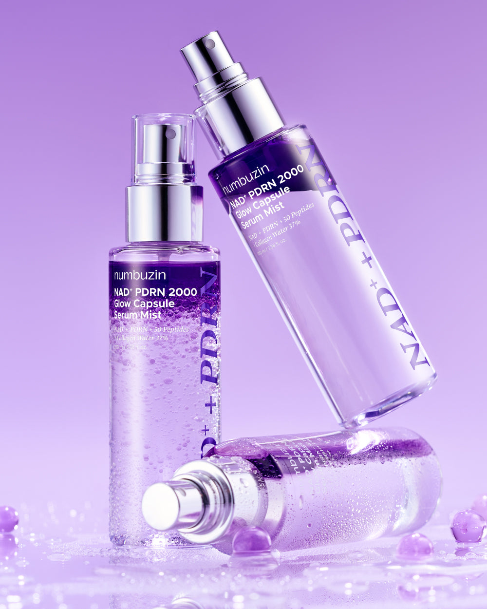 No.9 NAD+ PDRN 2000 Glow Capsule Serum Mist