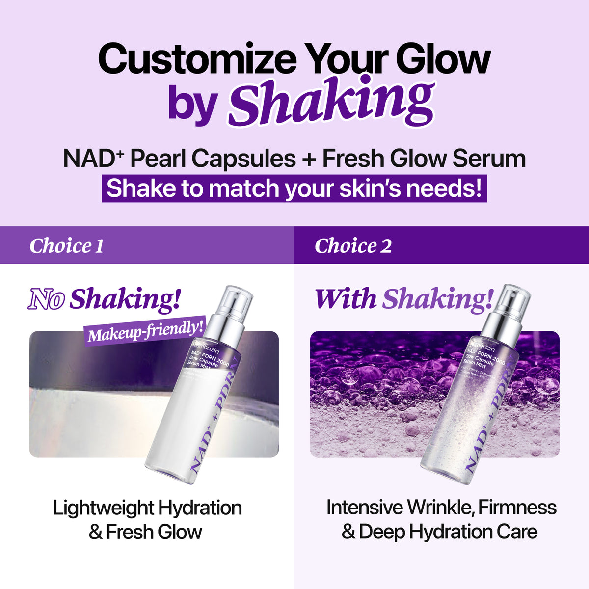 No.9 NAD+ PDRN 2000 Glow Capsule Serum Mist
