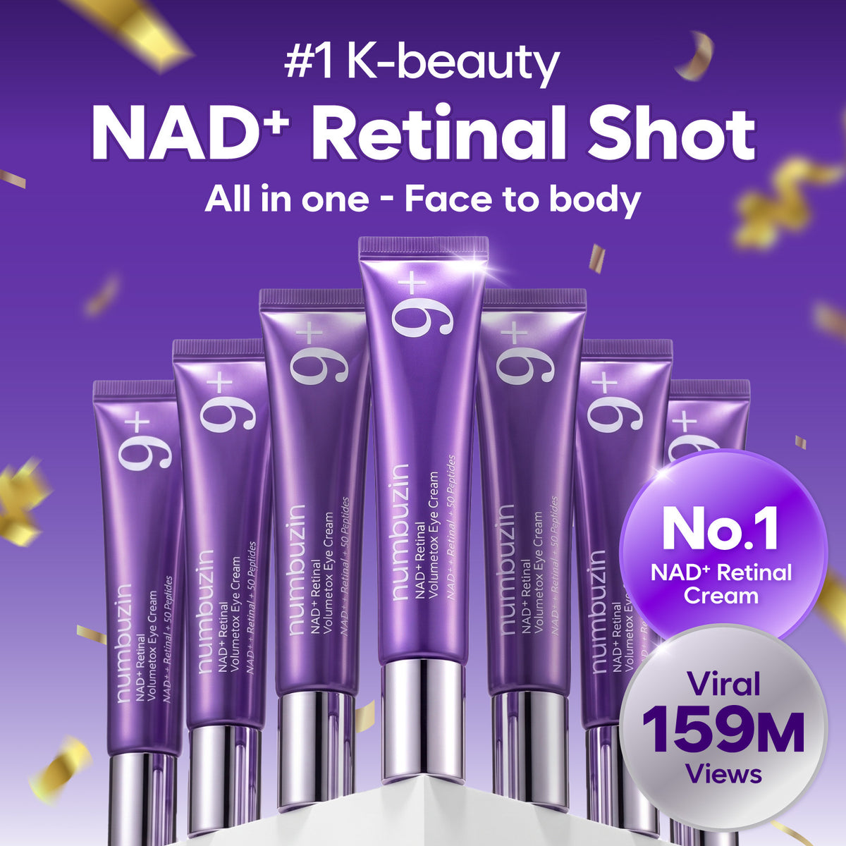 NAD+ Retinal Shot for Face-to-Body