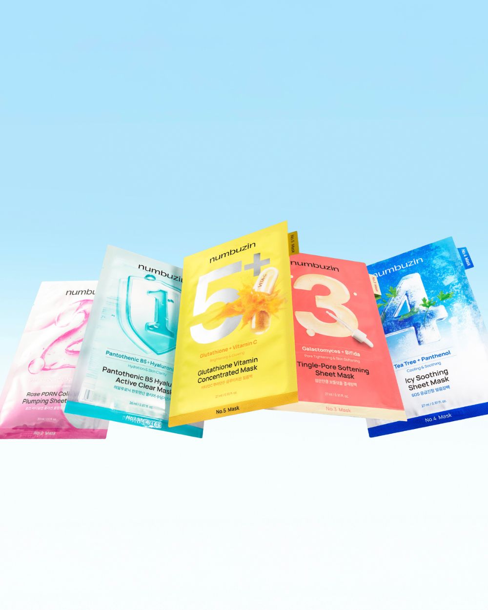 All-in-One Masks Pack (No.1-5)