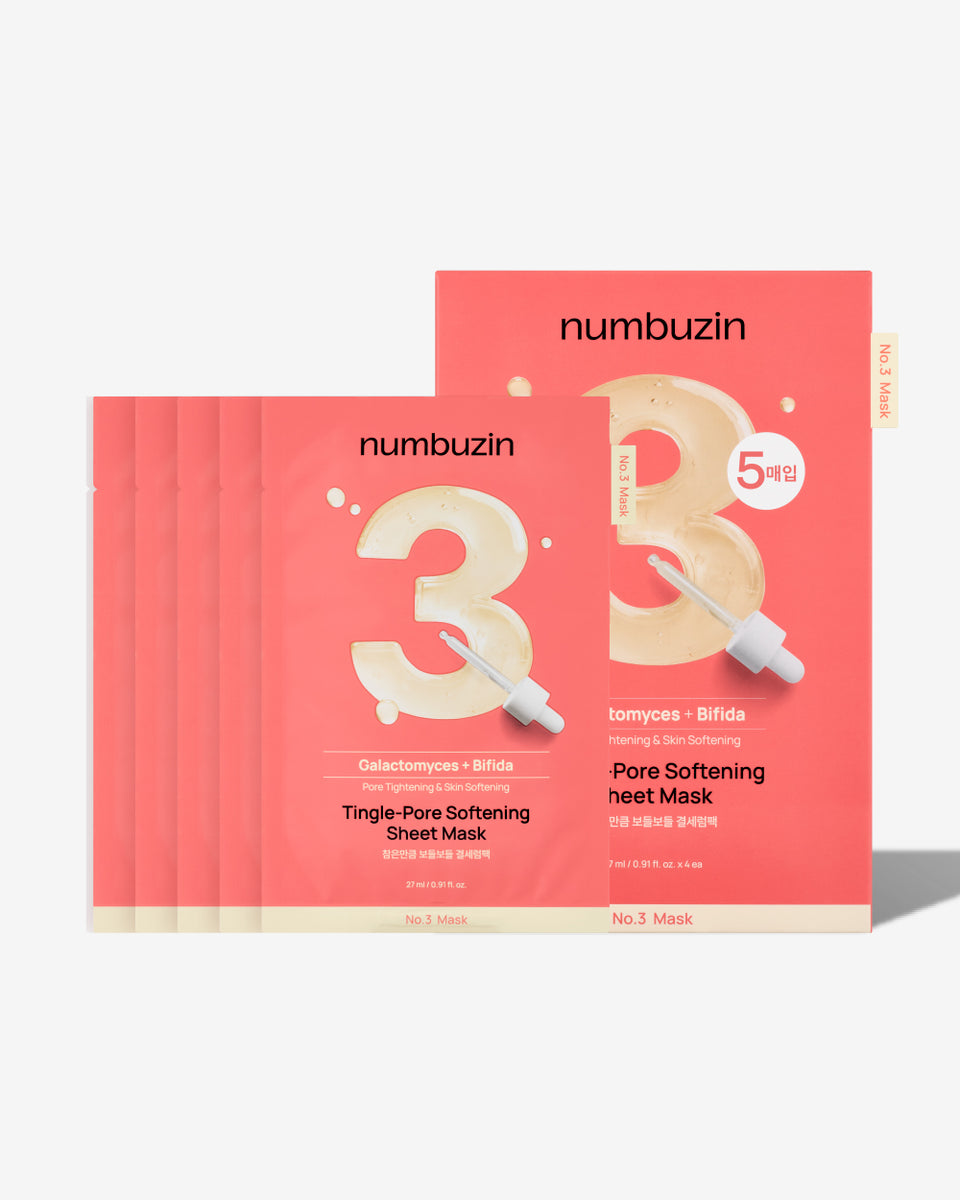 No.3 Tingle-Pore Softening Sheet Mask